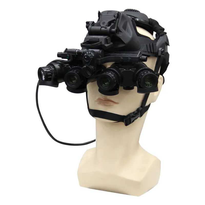 Nvg-d4 dispositif de vision nocturne à quatre yeux à faible luminosité monté sur
